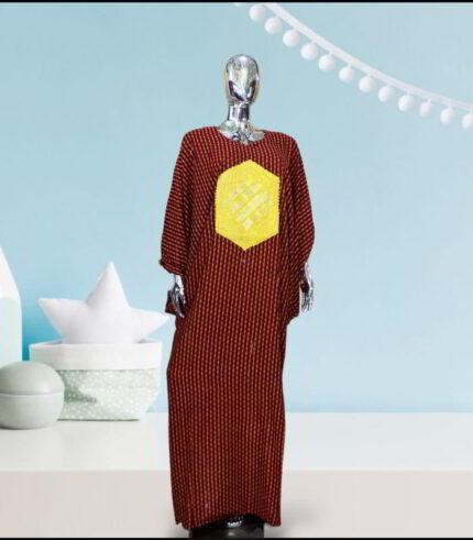 Ara Collection: Opulent Oasis Abaya Kaftan Handcrafted Embroidery