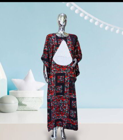 Ara Collection: Radiant Reverie  Abaya Kaftan - Embroidered Opulence