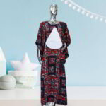 Ara Collection: Radiant Reverie  Abaya Kaftan - Embroidered Opulence