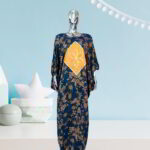 Ara Collection: Whimsical Whisper Abaya Kaftan Embellished Embroidery