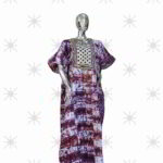Ayanfemi Collection: Enchanted Aura Boubou Kaftan - Embellished Embroidery with Sparkling Stones