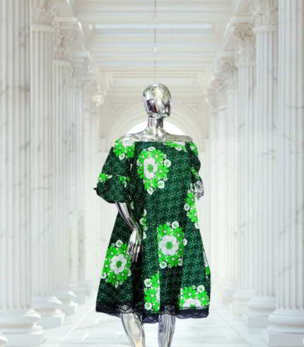 Ebun Collection: Stellar Serenade Off-Shoulder Dress