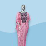 Ekene Collection: Elegant Enchantment Kaftan - Luxurious Embroidery and Gleaming Stones