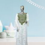 Ire Collection: Celestial Sparkle Kaftan - Embroidered Splendor with Dazzling Stones