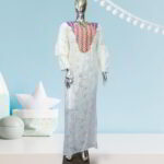 Ire Collection: Serenity Splendor Kaftan - Embellished Embroidery with Sparkling Stones