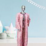 Ini Collection: Kimono with Intricate embroidery details