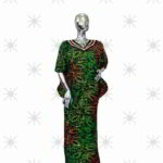 Isioma Collection - Luxurious Beaded Ankara Boubous Kaftan