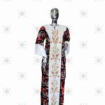 Mofe CollectionAnkara Boubou Kaftan: Embroidered Luxe with Exquisite Crystal Detailing