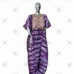 Nifemi Collection: Blissful Elegance Boubou Kaftan - Intricate Embroidery and Dazzling Stones