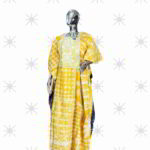 Nifemi Collection: Majestic Mirage Boubou Kaftan - Luxurious Embroidery with Glistening Stones