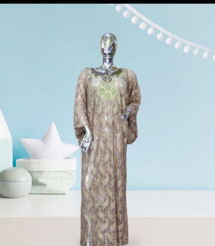 Ola Collection: Embroidered Allure with Dazzling Gemstone Detailing