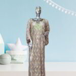 Ola Collection: Embroidered Allure with Dazzling Gemstone Detailing