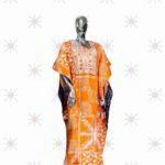 Nifemi Collection: Radiant Reverie Boubou Kaftan - Embroidered Beauty Adorned with Shiny Stones