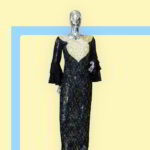 Simi Collection Boubou Kaftan: Embroidered Grace with Dazzling Gemstone Detailing