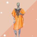 Simi Collection: Opal Oasis Embellished Oasis Kaftan