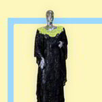 Tiara Collection: Moonlit Mirage Boubou Kaftan - Handcrafted Embroidery and Radiant Stones