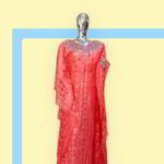 Tiara Collection: Twilight Treasures Boubou Kaftan - Intricate Embroidery and Dazzling Stonework