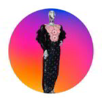 Tomi Collection Boubou Kaftan: Embroidered Glam with Exotic Stone Detailing