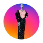 Tomi Collection Boubou Kaftan: Embroidered Opulence with Intricate Gemstone Accents