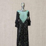 Yimi Collection Boubou Kaftan: Embroidered Style with Exquisite Rhinestone Accents