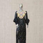Yimi Collection Boubou Kaftan: Embroidered Splendor with Brilliant Stone Detailing