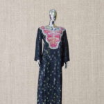 Yimi Collection Boubou  Kaftann: Embroidered Radiance with Radiant Rhinestone Detailing