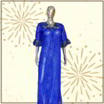 Ibidun Collection: Radiant Adire Lace Elegance