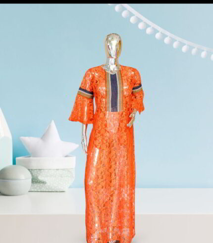 Ibidun Collection: Royal Lace Elegance Boubou