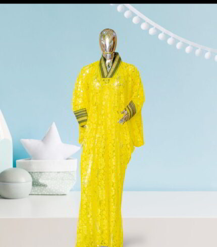 Idunnu Collection: Noble Lace Empress Attire