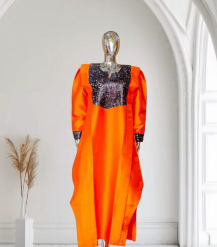 Ndidi Collection: Dazzling Stoned Splendor Kaftan