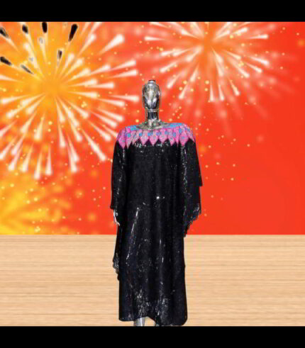 Tinu Collection: Diamond Dust Stone-Embellished Kaftan