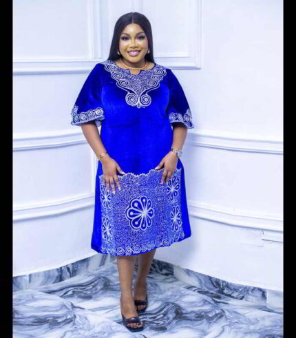 Tito Collection: RoyalVelvet Embellished Boubous