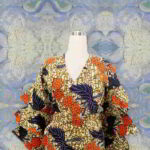 Ime Collection: Ankara Top Embellished with Exquisite Gemstones