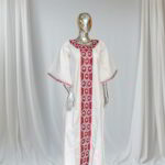 Olori Collection: Grandeur Embroidered Linen Kaftan