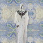 Toke Collection: Radiant Reverie Boubou Kaftan - Intricate Embroidery and Shimmering Stones