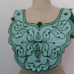 Green Neck Embroidery