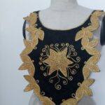 A black and Gold Embroidery