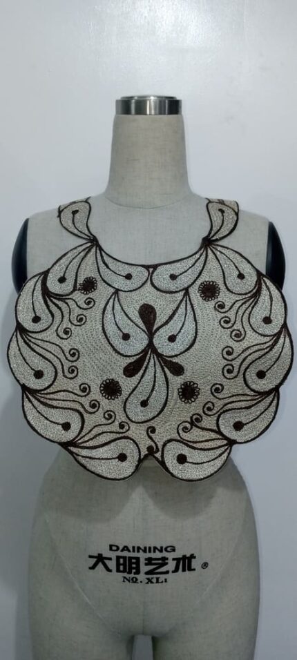 Cream-Toned Embroidery