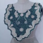 Emerald Mist Neck Embroidery