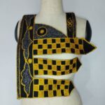 Golden Eclipse Chest Embroidery