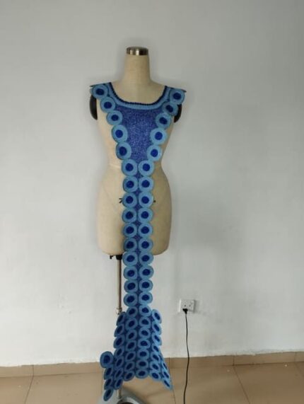 Blue Mirage Trail Embroidery