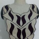 Ember Crest Neck embroidery