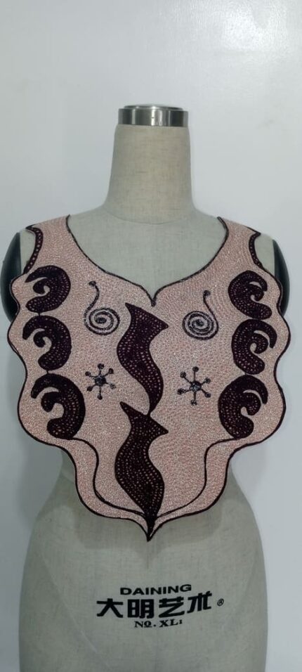 Blush pink Embroidery