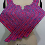 Neon Maze Neck Embroidery