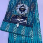 Premium Ankara - Roseberry ikat gold