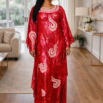 Adaeze Collection: Enchanting Embroidery Kaftan