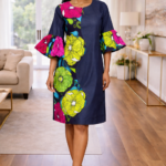 Adedex Collection: Patchwork Pizzazz Dress
