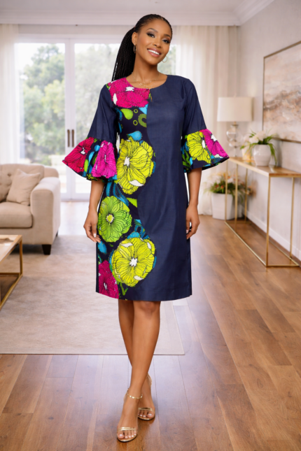 Adedex Collection: Patchwork Pizzazz Dress