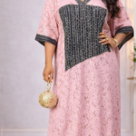 Amarachi Boubou Kaftan: Embroidered Opulence with Captivating Crystal Embellishments