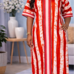 Anuli Collection: Luxe Ankara Elegance Kaftan